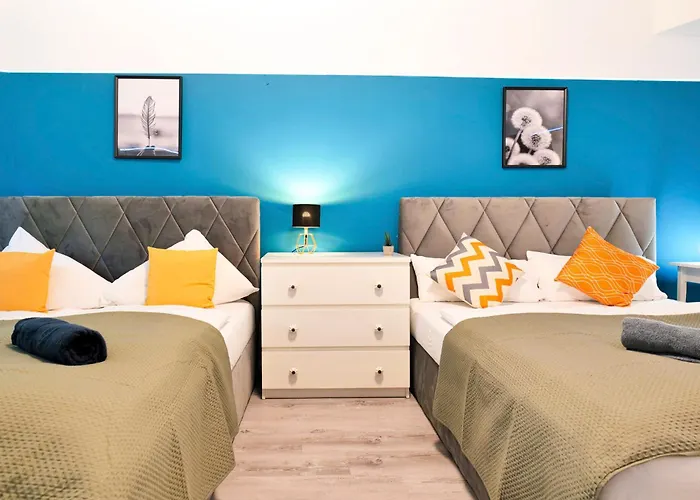 Blue Chili 31 - Stadtwohnung Fuer 7 - Modern Zentral Karlshorst Wlan Apartamento *