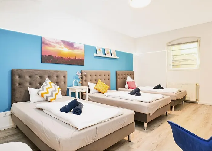 Lägenhet Blue Chili 31 - Stadtwohnung Fuer 7 - Modern Zentral Karlshorst Wlan Berlin