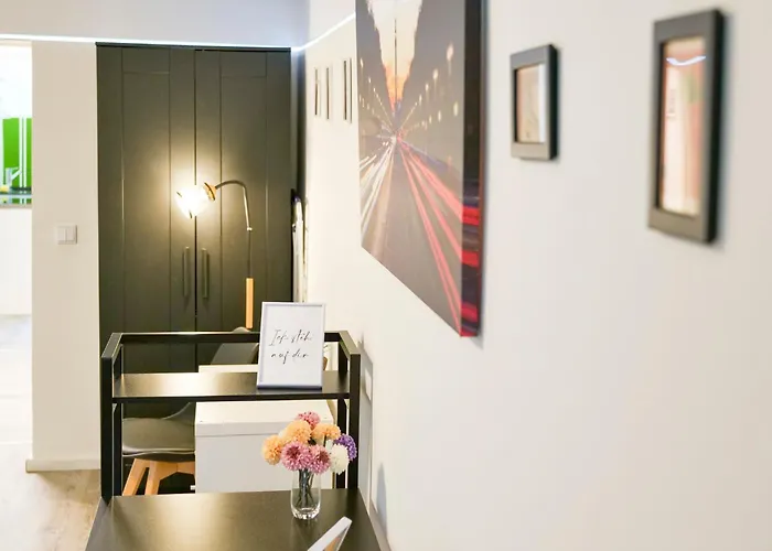 公寓 Blue Chili 31 - Stadtwohnung Fuer 7 - Modern Zentral Karlshorst Wlan *